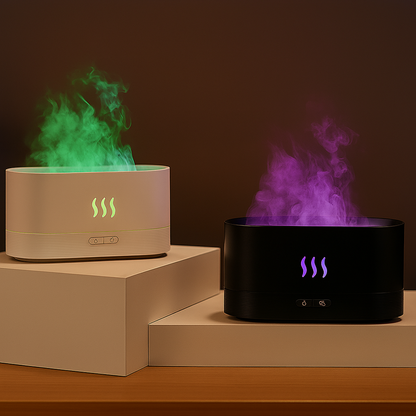 Kinscoter Ultrasonic Aroma Diffuser & Air Humidifier with LED Light