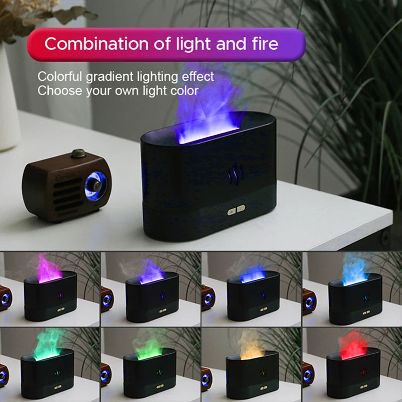 Kinscoter Ultrasonic Aroma Diffuser & Air Humidifier with LED Light